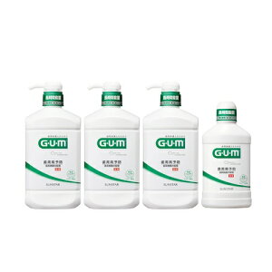 GUM (�K��) �f���^�������X���M�����[�^�C�v 960ml x 3�{+ 500ml cost48977