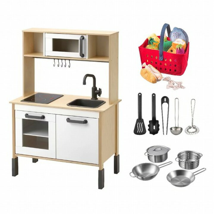 楽天市場】【セット商品】IKEA イケア おままごとキッチン 木製 