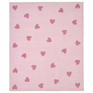 IKEA イケア ラグ ピンク 133x160cm m60548209 BARNDROM バーンドローム インテリア カーペット マット …