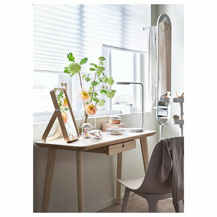 楽天市場】IKEA イケア テーブルミラー 鏡 アッシュ 27x40cm c80306921 