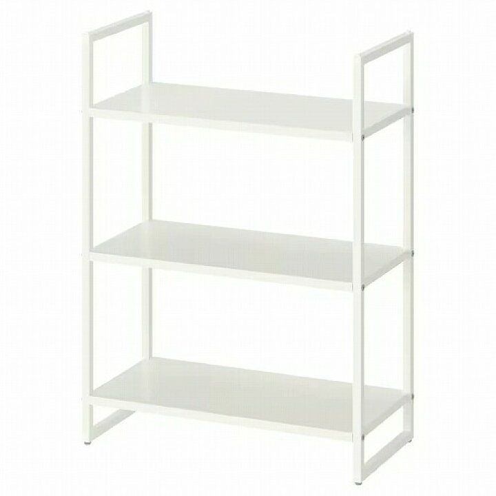 楽天市場】IKEA イケア シェルフユニット ホワイト 25x51x70cm 