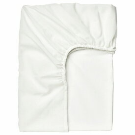 【あす楽】IKEA イケア ボックスシーツ ホワイト 白 シングル 90x200cm n90459819 TAGGVALLMO タッグヴァッルモ 寝具カバー シーツ おしゃれ シンプル 北欧 かわいい ベッド