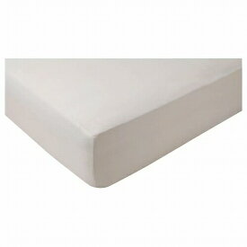 【あす楽】IKEA イケア ボックスシーツ ホワイト シングル 90x200cm m40528679 KRANSSALVIA クランサルヴィア インテリア 寝具カバー シーツ ベッド おしゃれ シンプル 北欧 かわいい