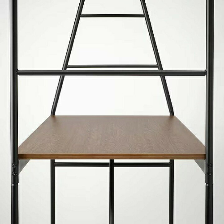 楽天市場】IKEA イケア テーブル はしご収納付き ブラック 黒  