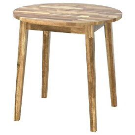 IKEA イケア テーブル アカシア材 80cm big20518110 NACKANAS ナッカンネース インテリア 家具 テーブル 机 ダイニングテーブル おしゃれ シンプル 北欧 かわいい