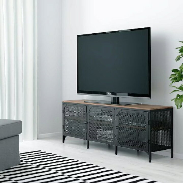 楽天市場】IKEA イケア テレビ台 ブラック 150x36x54cm big30339293 