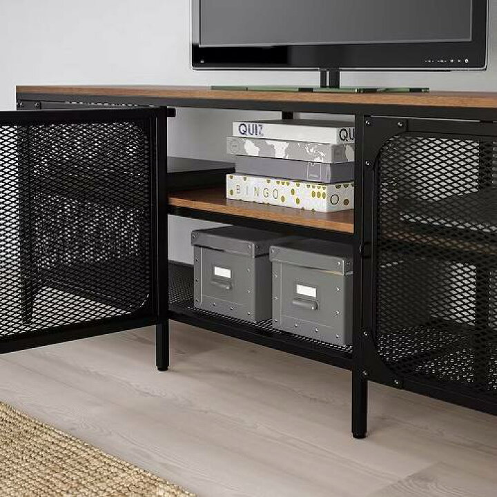 楽天市場】IKEA イケア テレビ台 ブラック 150x36x54cm big30339293 