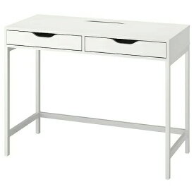 IKEA イケア デスク ホワイト 白 100x48cm big30473559 ALEX アレクス インテリア 家具 テーブル 机 ダイニングテーブル おしゃれ シンプル 北欧 かわいい
