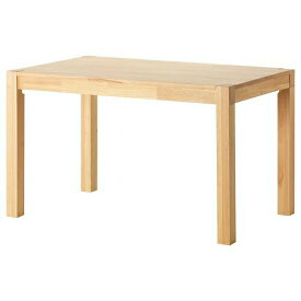 IKEA イケア テーブル ゴムノキ 125x75cm big60237783 NORDBY ノールドビー インテリア 家具 テーブル 机 ダイニングテーブル おしゃれ シンプル 北欧 かわいい