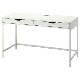 IKEA イケア デスク ホワイト 白 132x58cm big60483439 ALEX アレクス インテリア 家具 テーブル 机 ダイニングテーブル おしゃれ シンプル 北欧 かわいい