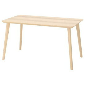 IKEA イケア テーブル アッシュ材突き板 big80365717 LISABO リーサボー インテリア 家具 机 ダイニングテーブル おしゃれ シンプル 北欧 かわいい