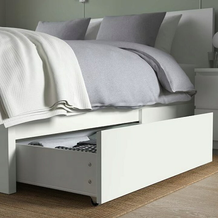楽天市場】IKEA イケア ベッド下収納ボックス ベッドフレーム用 