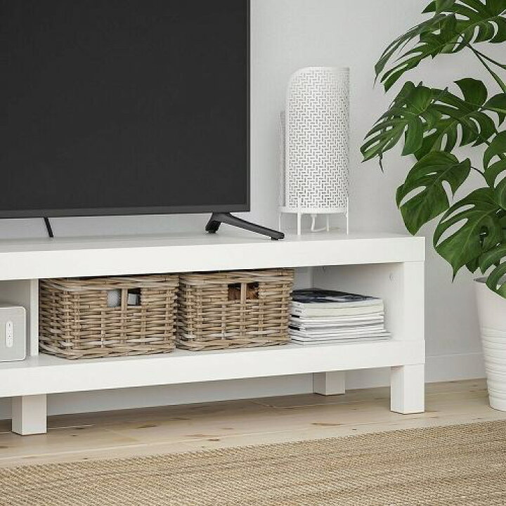 楽天市場】IKEA イケア テレビ台 ホワイト 白 160x35x36cm big10498928 