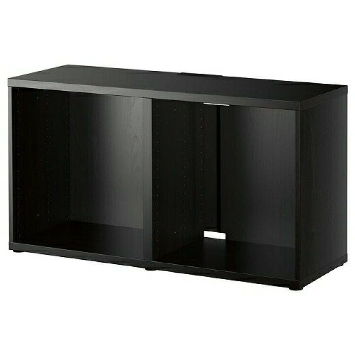 楽天市場】IKEA イケア テレビ台 ブラックブラウン 黒茶 120x40x64cm 