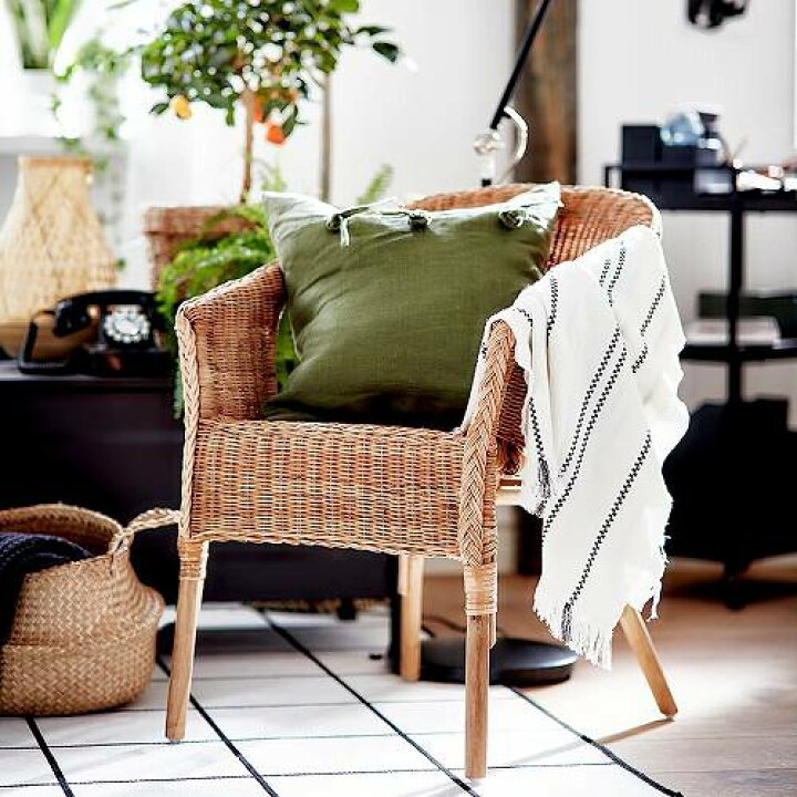 楽天市場】IKEA イケア チェア 籐 竹 big70158134 AGEN アーゲン 