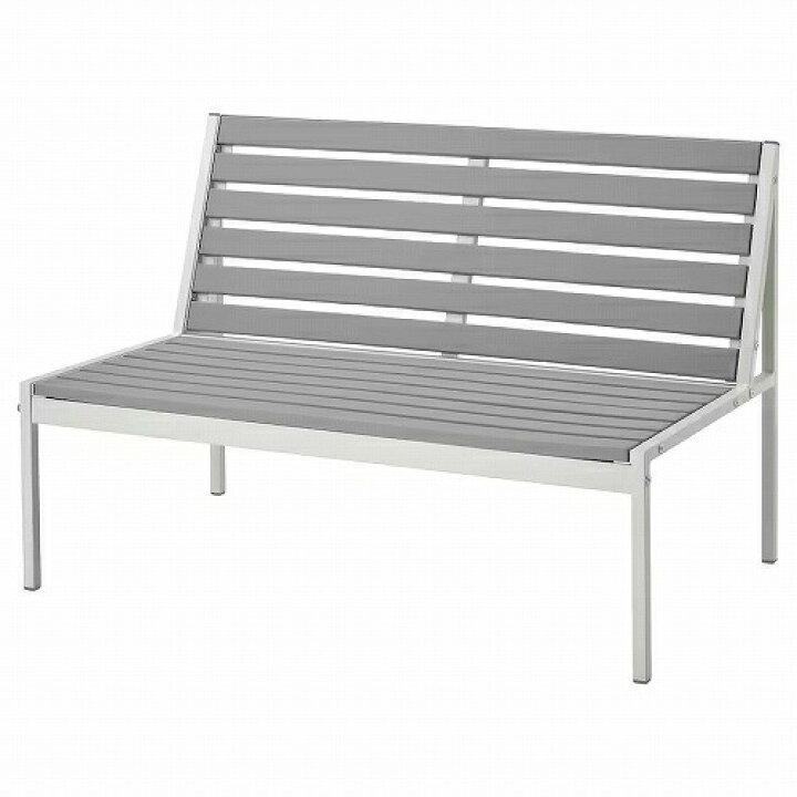 楽天市場】IKEA イケア 2人掛けソファ 屋外用 ホワイト グレー 