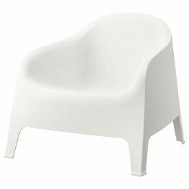 IKEA イケア アームチェア 屋外用 ホワイト big50234186 SKARPO スカルポー アウトドア 屋外家具 ガーデンファニチャー チェア 椅子 おしゃれ シンプル 北欧 かわいい