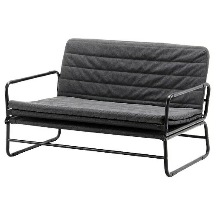 楽天市場】IKEA イケア ソファベッド クニーサ ダークグレー ブラック 