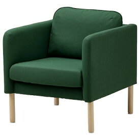 IKEA イケア パーソナルチェア ヴィースレ ダークグリーン big00520760 VISKABACKA ヴィスカバッカ インテリア 家具 椅子 イス チェア ラウンジチェア おしゃれ シンプル 北欧 かわいい