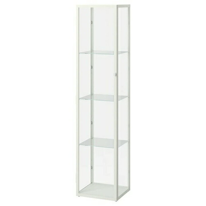 楽天市場】IKEA イケア コレクションケース ホワイト 35x32x151cm 