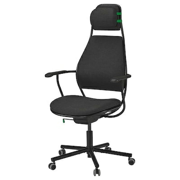 楽天市場】IKEA イケア ゲーミングチェア ヴィースレ ダークグレー 
