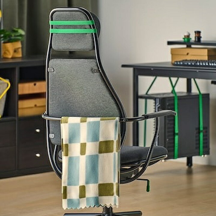 楽天市場】IKEA イケア ゲーミングチェア ヴィースレ ダークグレー 