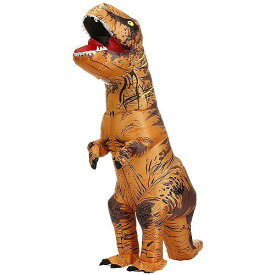【あす楽】Star Clair 膨らむ恐竜コスチューム 恐竜着ぐるみ ティラノサウルス 怪獣 ハロウィン イベント コスプレ ch00017