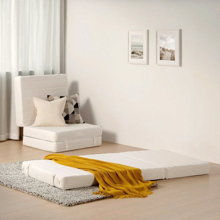楽天市場】IKEA イケア ポケットコイルマットレス 折りたたみ式 かため 