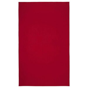 IKEA イケア テーブルクロス レッド 145x240 cm m60604417 VINTERFINT ヴィンテルフィント