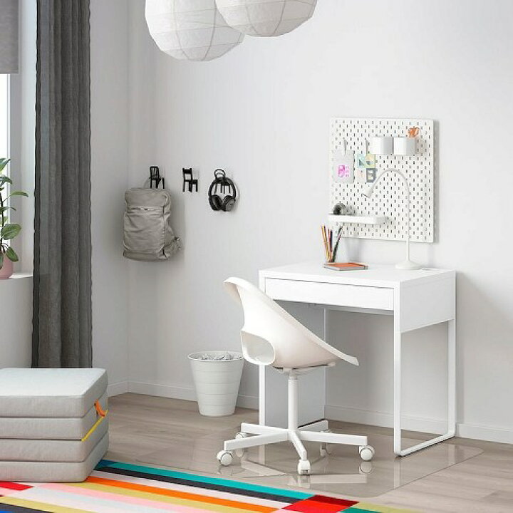 楽天市場】IKEA イケア デスク ホワイト 白 73x50cm 73x50cm b80354281 