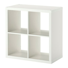 【あす楽】IKEA イケア シェルフユニット ホワイト 白 77x77cm b70351886 KALLAX カラックス インテリア 収納家具 本棚 オープンラック おしゃれ シンプル 北欧 かわいい