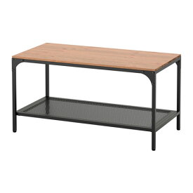 【あす楽】IKEA イケア コーヒーテーブル 90x46cm ブラック 黒 b30340381 FJALLBO フィエルボ 収納 センターテーブル ローテーブル おしゃれ シンプル 北欧 かわいい 家具