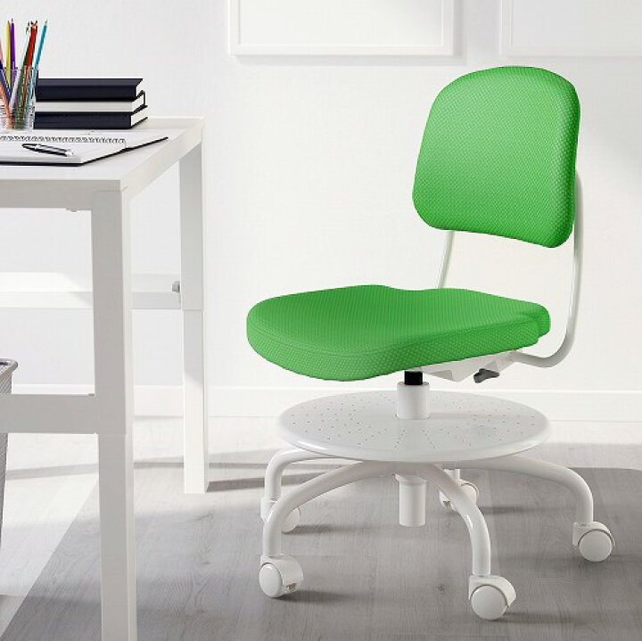 楽天市場 Ikea イケア 子供用デスクチェア ブライトグリーン 学習椅子 E Vimund ヴィムンド 家具 子供部屋用インテリア イス 学習チェア おしゃれ シンプル 北欧 かわいい ベビー 株式会社クレール