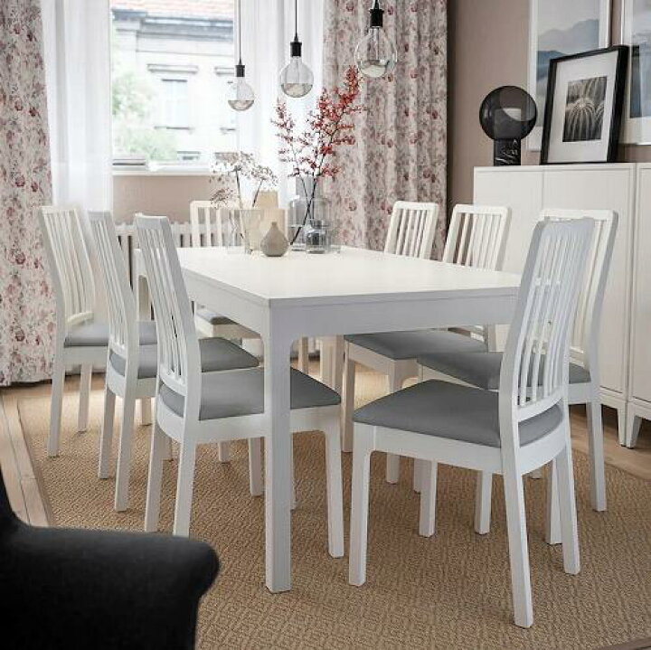 楽天市場】IKEA イケア チェア ホワイト 白 オッルスタ ライトグレー 