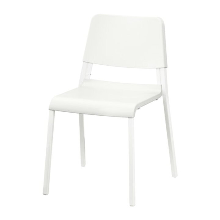 楽天市場】IKEA イケア チェア ホワイト 白 z70350938 TEODORES 