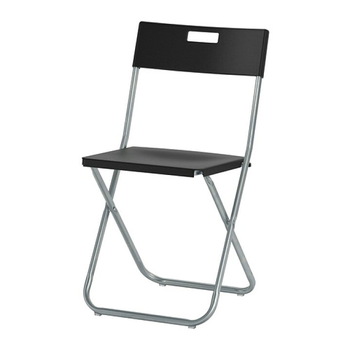 楽天市場】【セット商品】IKEA イケア 折りたたみチェア ブラック 黒 4 