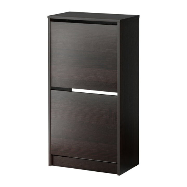 楽天市場 Ikea イケア 靴収納用キャビネット 2コンパートメント ブラック 黒 ブラウン 茶 49x28x93cm D Bissa ビッサ 収納家具 玄関収納 下駄箱 シューズボックス おしゃれ シンプル 北欧 かわいい 株式会社クレール