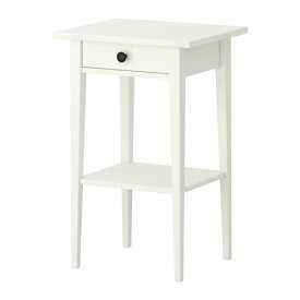 【あす楽】IKEA イケア ベッドサイドテーブル ホワイトステイン 46x35cm z10354091 HEMNES ヘムネス 寝具 収納 ナイトテーブル おしゃれ シンプル 北欧 かわいい 家具