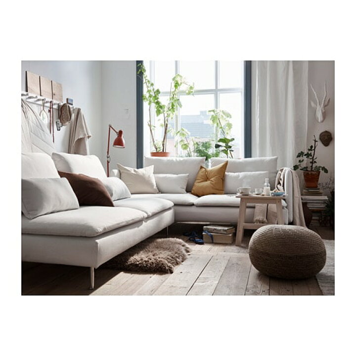 楽天市場】IKEA イケア プーフ ベージュ 33x45cm z70385315 SANDARED 