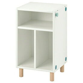 【あす楽】IKEA イケア ベッドサイドテーブル シェルフユニット ホワイト m50469491 SMUSSLA スムッスラ インテリア 家具 テーブル ナイトテーブル おしゃれ シンプル 北欧 かわいい ベビー