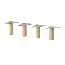 【あす楽】IKEA イケア 脚 木製 10cm 4ピース n60474152 EKET エーケト 収納家具用部品 おしゃれ シンプル 北欧 かわいい 部品