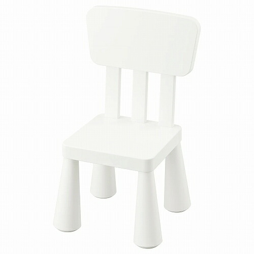 IKEA イケア 子ども用チェア 室内 屋外用 ホワイト 白 n90365364 MAMMUT マンムット 家具 子供部屋用インテリア イス 椅子 おしゃれ シンプル 北欧 かわいい ベビー アウトドア