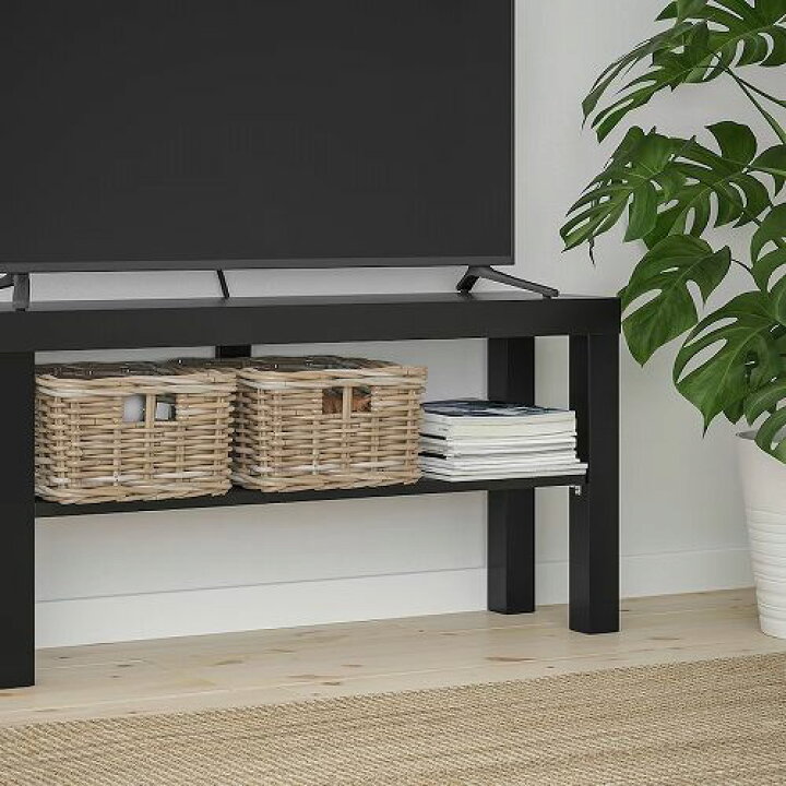 楽天市場】IKEA イケア テレビ台 ブラック 黒 90x26x45cm a30353566 