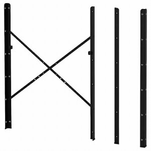 IKEA イケア 支柱 ブラック 110cm 4ピース m00333283 BROR ブロール インテリア 収納家具 収納家具用部品 おしゃれ シンプル 北欧 かわいい 部品