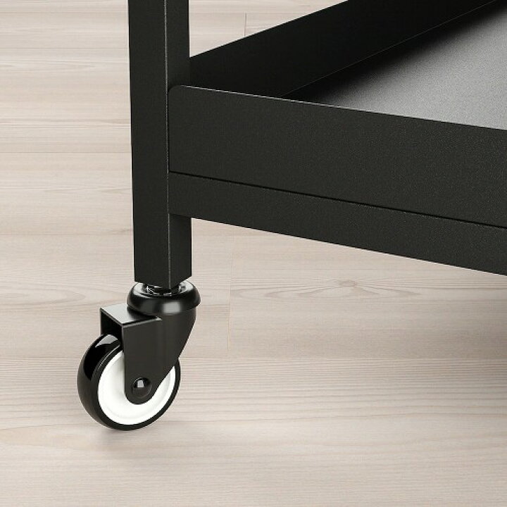 楽天市場】IKEA イケア ワゴン チャコール 80x40cm m30474865 TROTTEN 