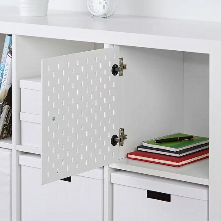 楽天市場】IKEA イケア インサート 有孔ボード付き ホワイト 白 