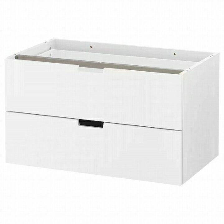 楽天市場】IKEA イケア モジュール式チェスト（引き出し×2） ホワイト 