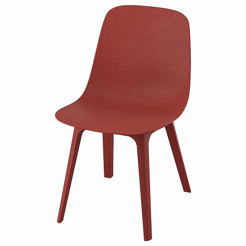 楽天市場】IKEA イケア チェア レッド 赤 m50516553 ODGER オドゲル