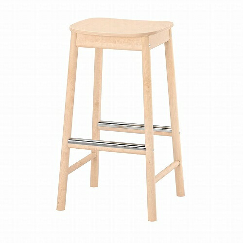 IKEA イケア バースツール バーチ 75cm m70511234 RONNINGE ロッニンゲ  インテリア 家具 イス 椅子 カウンターチェア おしゃれ シンプル 北欧 かわいい