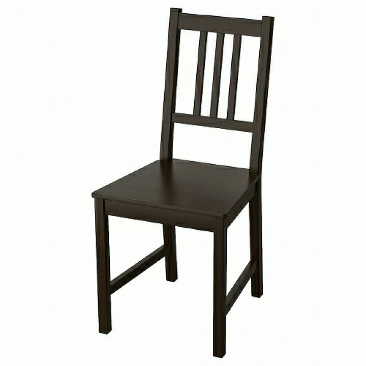 楽天市場】IKEA イケア チェア ブラウンブラック 黒茶 m80363426 